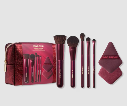 PREORDEN -Rebellious 6-Piece Brush & Tool Set | MORPHE - 2 A 4 SEMANAS EN LLEGAR