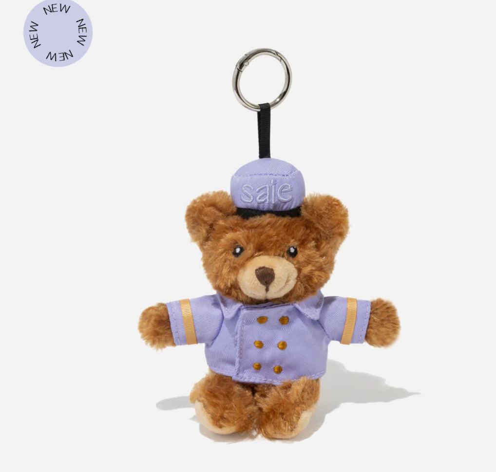 PREORDEN -The Bellhop Bear Keychain | SAIE - 2 A 4 SEMNAS EN LLEGAR