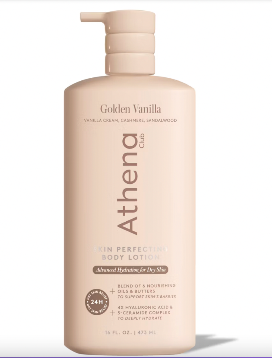 PREORDEN -Athena Club Skin Perfecting Body Lotion - Golden Vanilla - 16 fl oz - 2 A 4 SEMANAS EN LLEGAR
