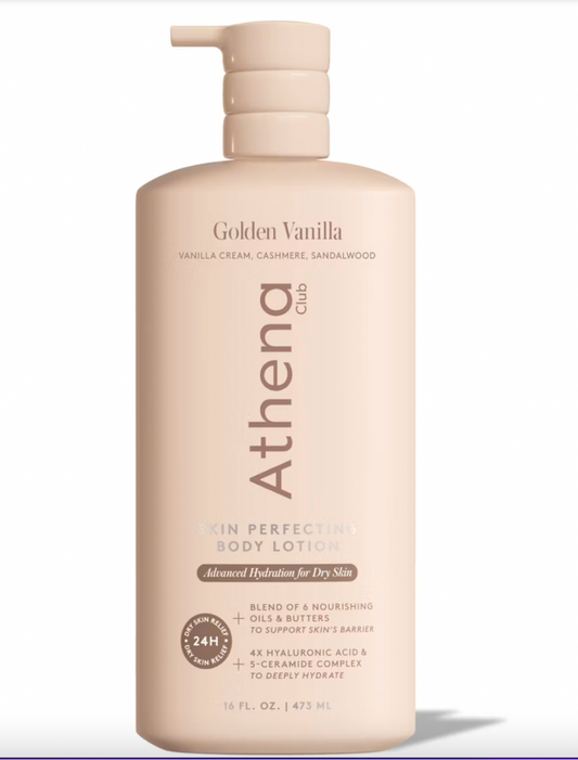 PREORDEN -Athena Club Skin Perfecting Body Lotion - Golden Vanilla - 16 fl oz - 2 A 4 SEMANAS EN LLEGAR