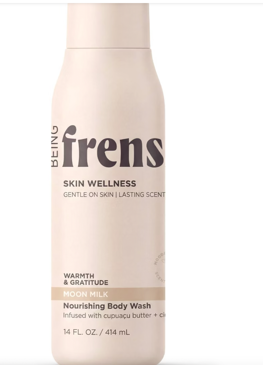 PREORDEN -Being Frenshe Moon Milk Nourishing Creamy Body Wash with Niacinamide + Vitamin B5 - 14 fl oz- 2 A 4 SEMANAS EN LLEGAR