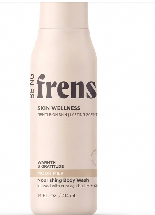 PREORDEN -Being Frenshe Moon Milk Nourishing Creamy Body Wash with Niacinamide + Vitamin B5 - 14 fl oz- 2 A 4 SEMANAS EN LLEGAR
