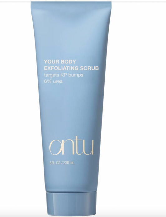 PREORDEN -Ontu Body Exfoliating Sugar Scrub with 6% Urea - 8oz - 2 A 4 SEMANAS EN LLEGAR
