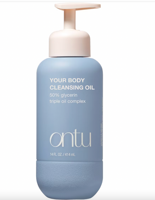 PREORDEN -Ontu Hydrating Body Cleansing Oil with Triple-Oil Complex + Glycerin - 14oz - 2 A 4 SEMANAS EN LLEGAR
