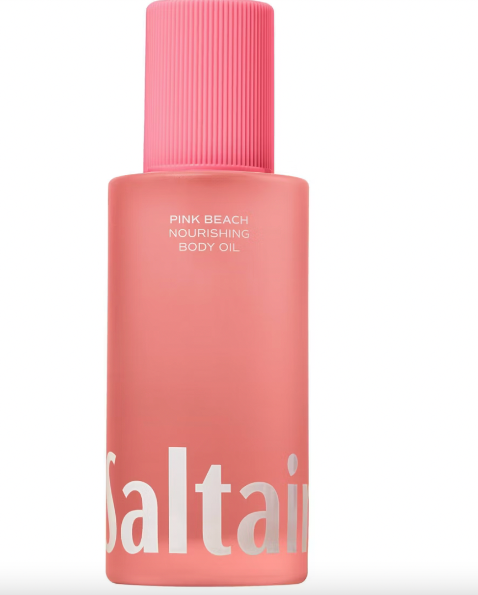PREORDEN -Saltair Nourishing Body Oil for Dewy Glowing Skin - Pink Beach - 4 fl oz - 2 A 4 SEMANAS EN LLEGAR