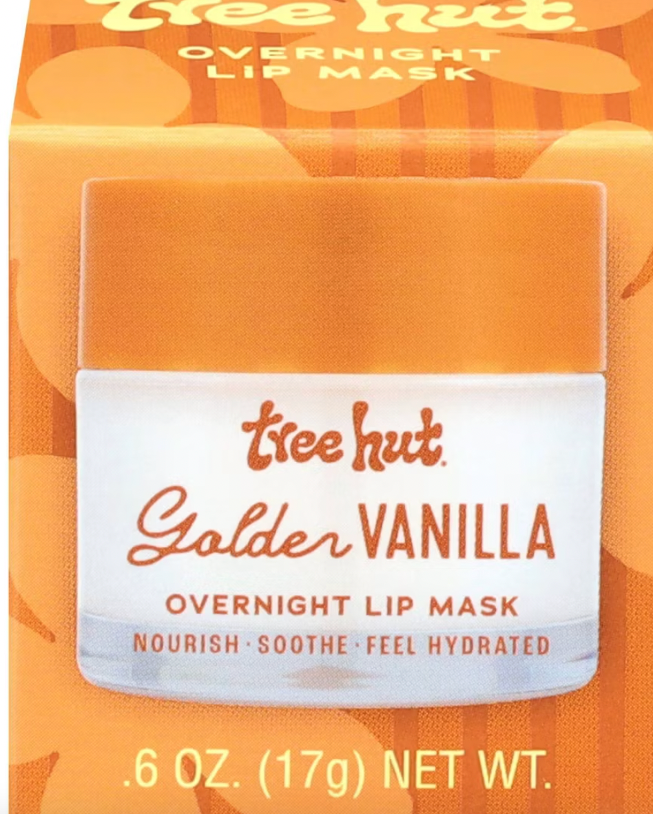 PREORDEN -Tree Hut Lip Mask - Golden Vanilla - 0.6oz - 2 A 4 SEMANAS EN LLEGAR