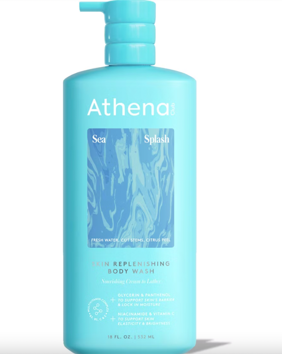 PREORDEN -Athena Club Skin Replenishing Body Wash - Sea Splash -18 fl oz- 2 A 4 SEMANAS EN LLEGAR