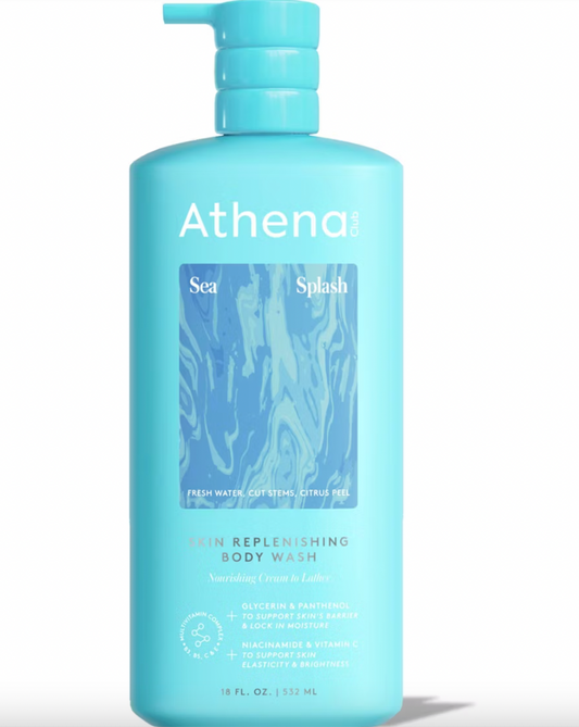 PREORDEN -Athena Club Skin Replenishing Body Wash - Sea Splash -18 fl oz- 2 A 4 SEMANAS EN LLEGAR