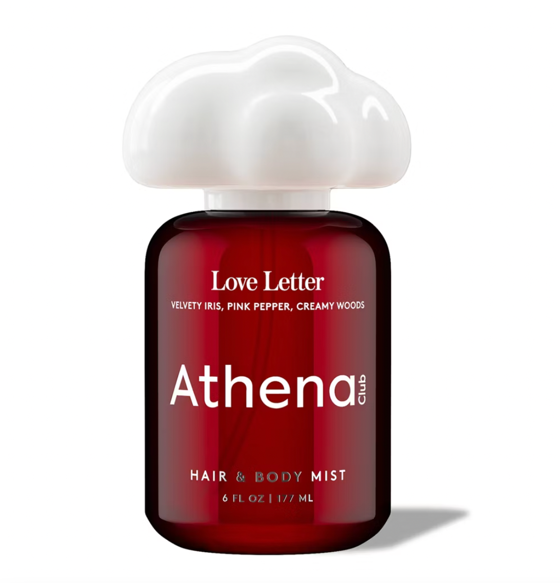 PREORDEN -Athena Club Full Size Women's Hair & Body Mist - Love Letter - 6 fl oz - 2 A 4 SEMANAS EN LLEGAR