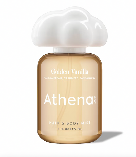 PREORDEN -Athena Club Full Size Women's Hair & Body Mist - Golden Vanilla - 6 fl oz - 2 A 4 SEMANAS EN LLEGAR