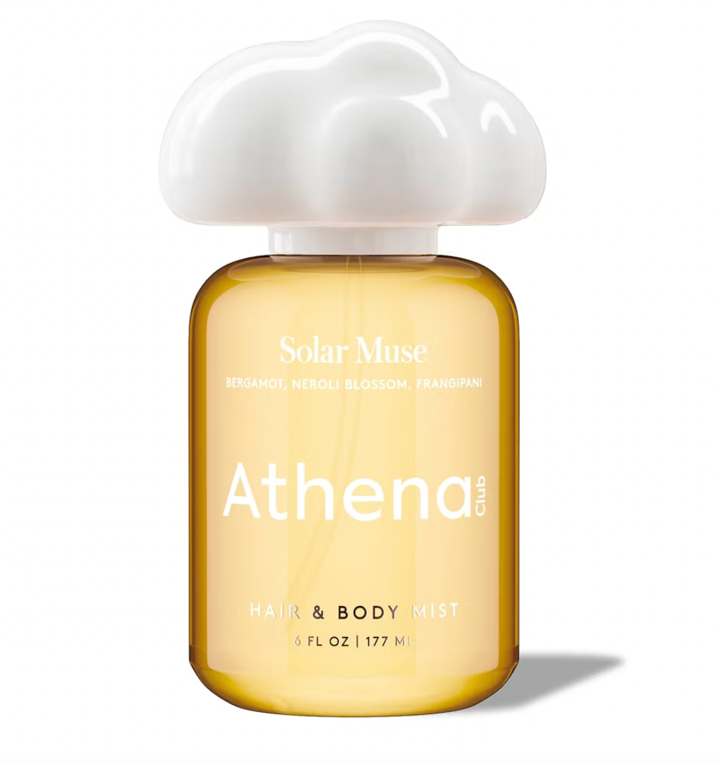 PREORDEN -Athena Club Full Size Women's Hair & Body Mist - Solar Muse - 6 fl oz - 2 A 4 SEMANAS EN LLEGAR