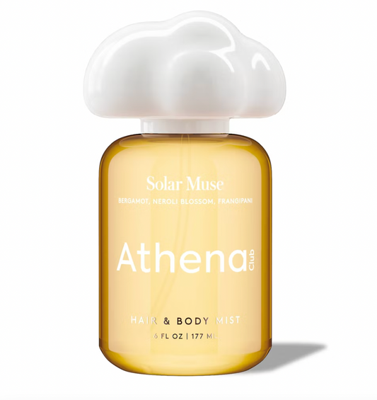 PREORDEN -Athena Club Full Size Women's Hair & Body Mist - Solar Muse - 6 fl oz - 2 A 4 SEMANAS EN LLEGAR