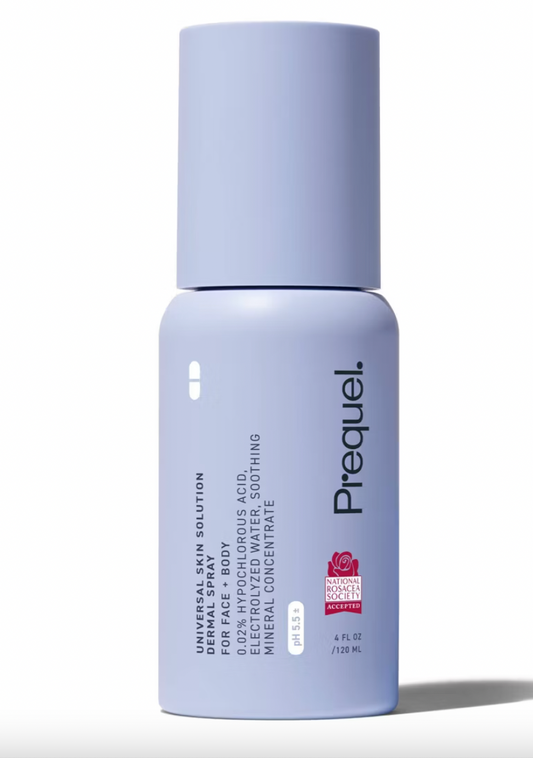 PREORDEN -Prequel Universal Skin Facial Solution Hypochlorous Acid Spray - 4fl oz - 2 A 4 SEMANAS EN LLEGAR