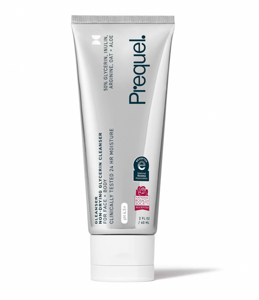 PREORDEN -Prequel Skin Gleanser Non-Drying Glycerin Face & Body Cleanser - Travel Size - 2 fl oz - 2 A 4 SEMANAS EN LLEGAR