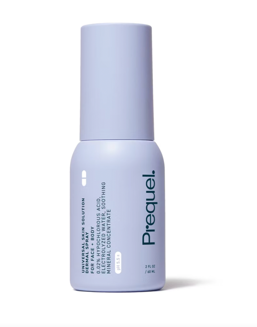 PREORDEN -Prequel Skin Universal Skin Solution Dermal Spray - Travel Size - 2 fl oz - 2 A 4 SEMANAS EN LLEGAR