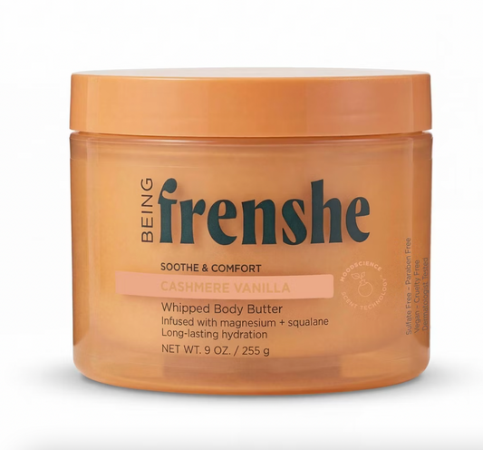 PREORDEN -Being Frenshe Cashmere Vanilla Whipped Body Butter - 9 fl oz - 2 A 4 SEMANAS EN LLEGAR
