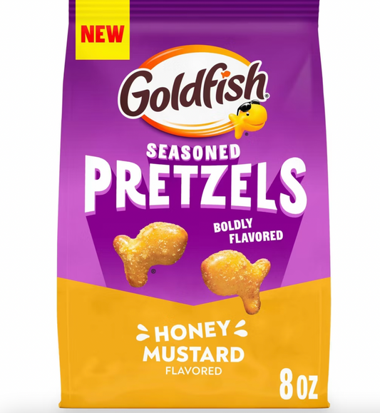 PREORDEN -Goldfish Pretzels Honey Mustard - 8oz - 2 A 4 SEMANAS EN LLEGAR