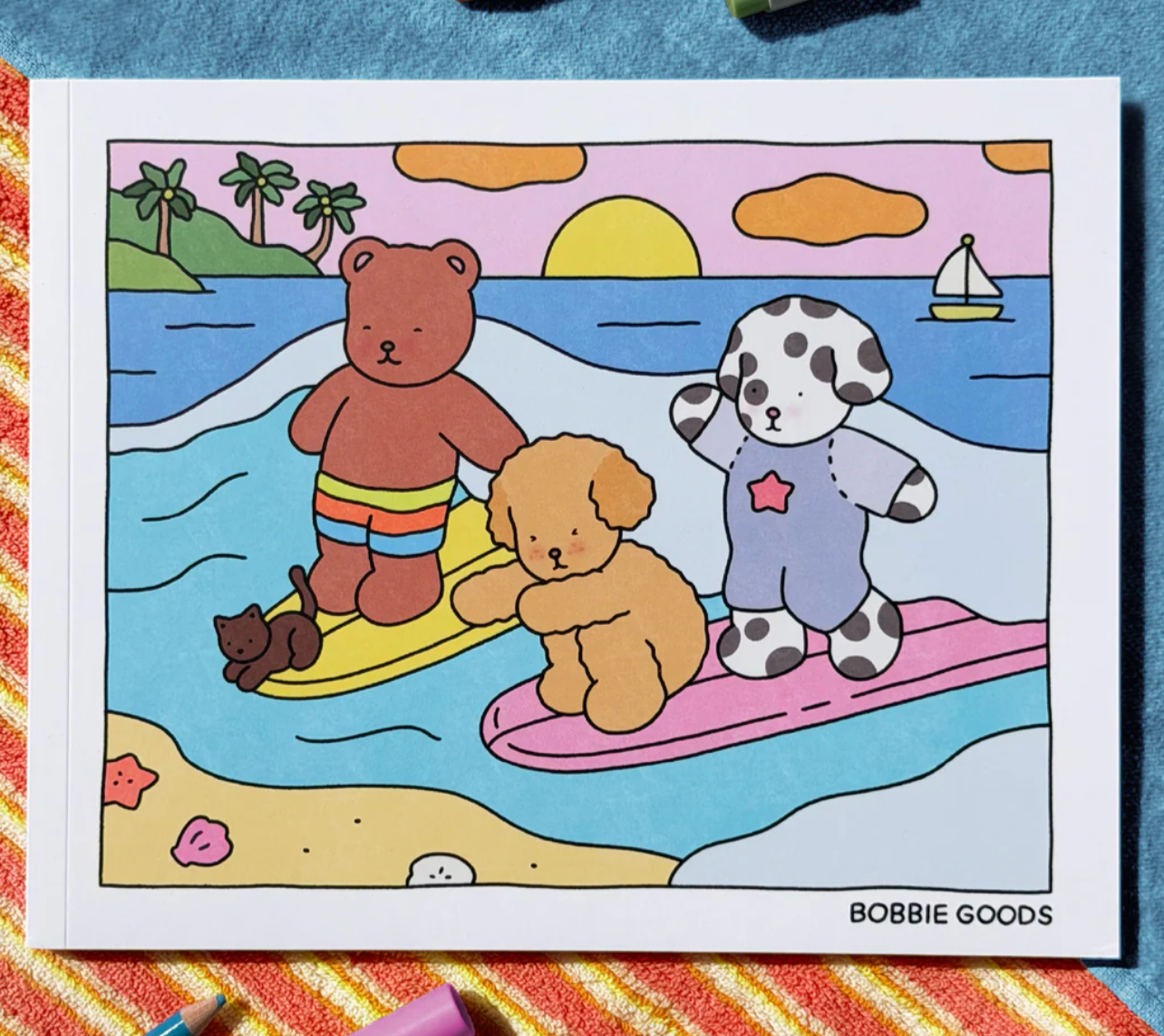 PREORDEN - Summer Break Coloring Book - 2 A 4 SEMANAS EN LLEGAR