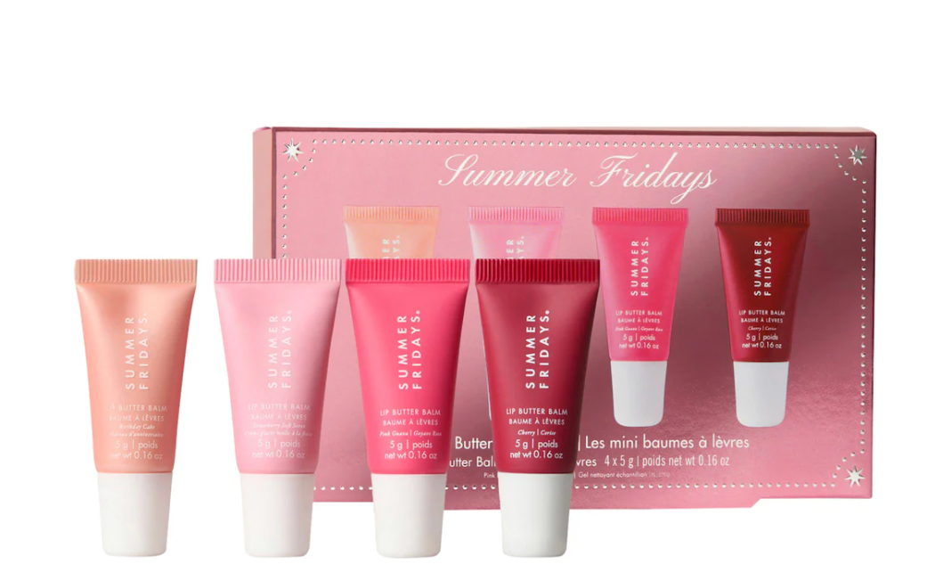 PREORDEN - The Lip Butter Balm Minis - Pink Set | SUMMER FRIDAYS - 2 A 4 SEMANAS EN LLEGAR