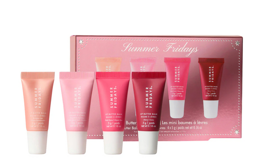 PREORDEN - The Lip Butter Balm Minis - Pink Set | SUMMER FRIDAYS - 2 A 4 SEMANAS EN LLEGAR