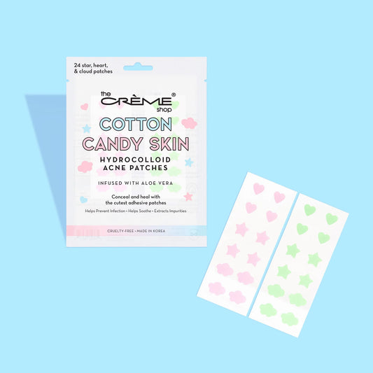 Cotton Candy Skin - Hydrocolloid Acne Patches | Ultra Aloe Boost