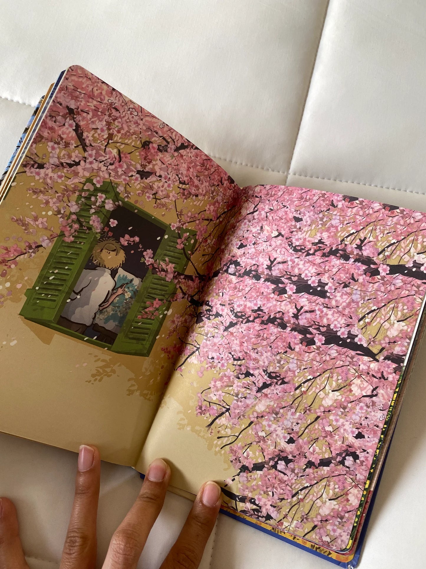 Libreta de Van Gogh - HOJAS DECORADAS