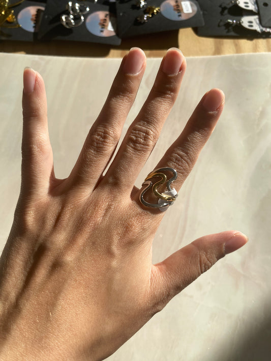 ANILLO ACERO INOXIDABLE AJUSTABLE