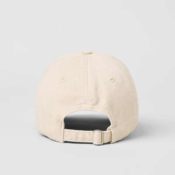 PRE-ORDEN WASHED OFF-DUTY CAP - SAND DOLLAR| ALO REVISA TIEMPOS DE ENTREGA