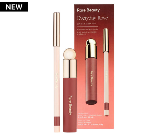 PREORDEN - Everyday Rose Lip Oil & Liner Duo | Rare Beauty