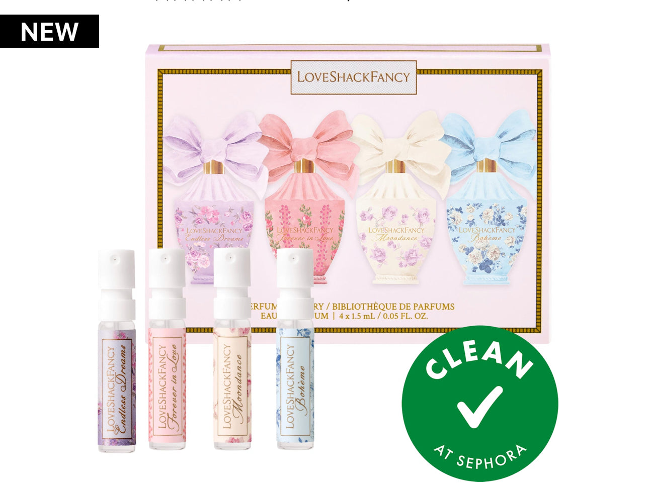 PREORDEN - Perfume Library Eau de Parfum Discovery Set | LOVESHACKFANCY - REVISA TIEMPOS DE ENTREGA