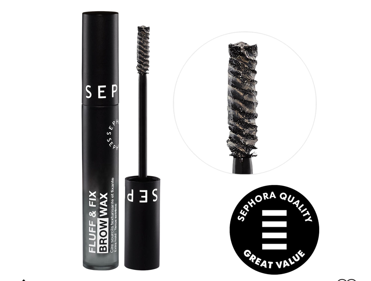 PREORDEN - Fluff & Fix 12HR Brow Wax for Lamination Effect | SEPHORA COLLECTION