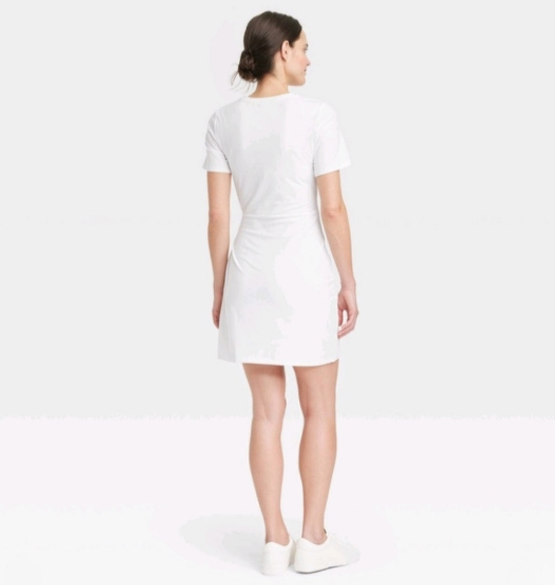 Women's Short Sleeve Mini T-Shirt Wrap Dress - A New Day - NO CAMBIOS NI DEVOLUCIONES