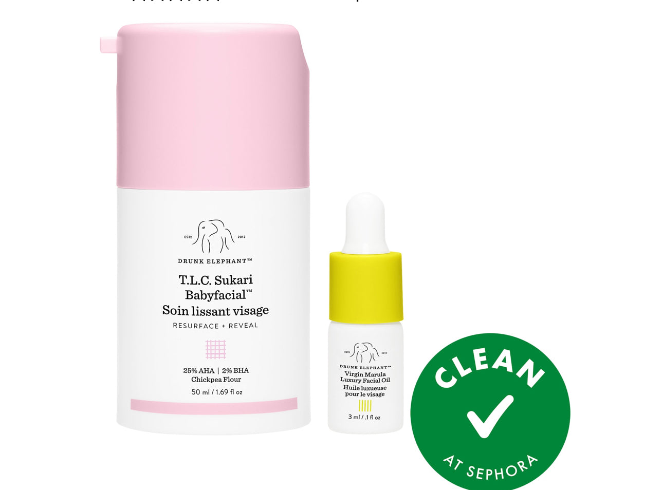 PREORDEN- T.L.C. Sukari Babyfacial™ AHA + BHA Mask | DRUNK ELEPHANT - REVISA TIEMPOS DE ENTREGA