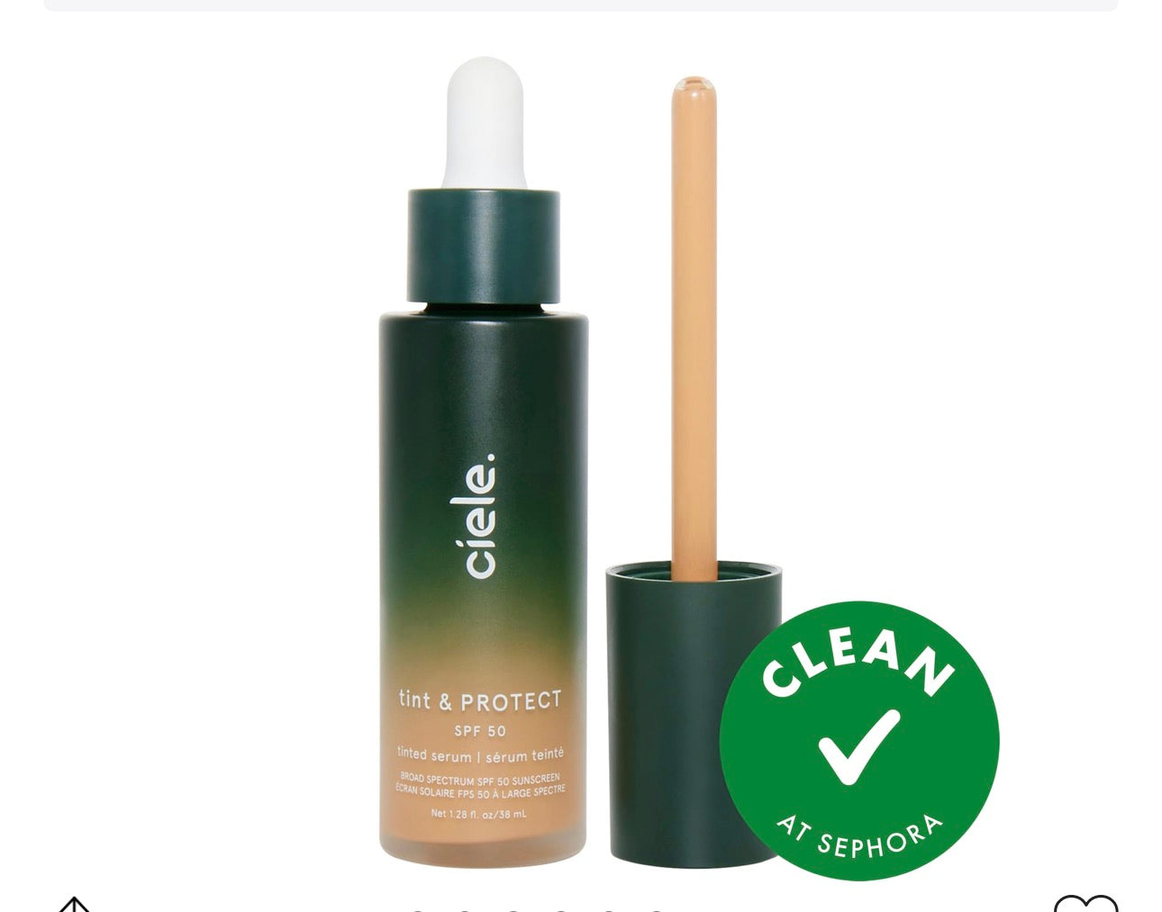 PREORDEN - tint & PROTECT medium coverage serum foundation with SPF 50+ | Ciele - 2 A 4 SEMANAS EN LLEGAR
