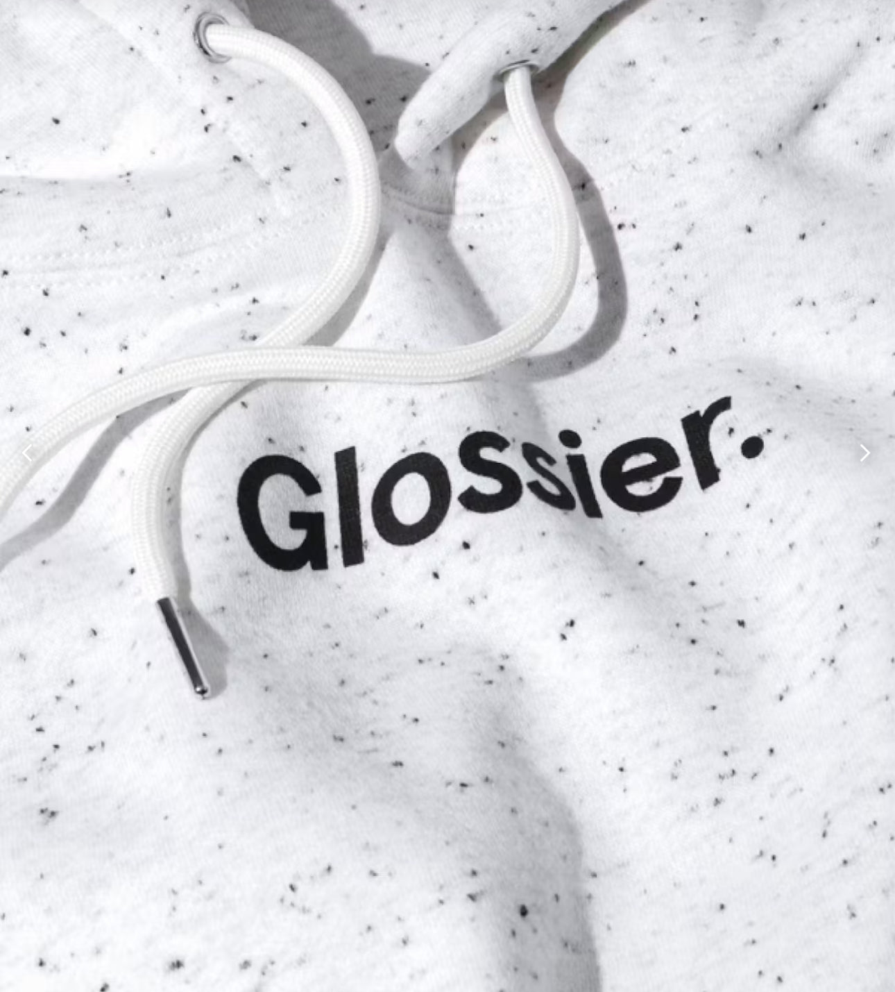 PREORDEN - Limited Edition Terrazzo Hoodie | Glossier - REVISA TIEMPOS DE ENTREGA