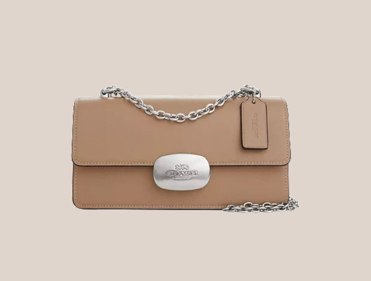 PREORDEN - Eliza Flap Crossbody Bag | COACH - REVISA TIEMPOS DE ENTREGA