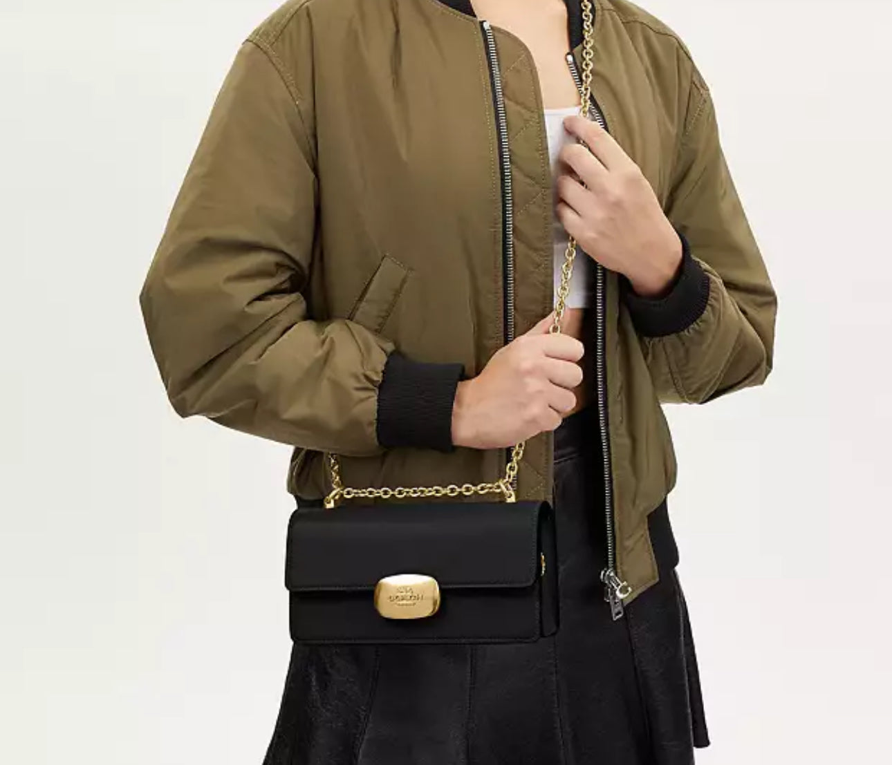 PREORDEN - Eliza Flap Crossbody Bag | COACH - REVISA TIEMPOS DE ENTREGA