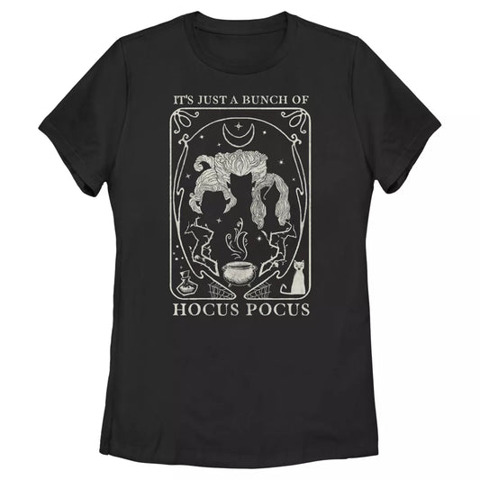 PREORDEN -Women's Hocus Pocus Witch Tarot Card T-Shirt | REVISA TIEMPOS DE ENTREGA