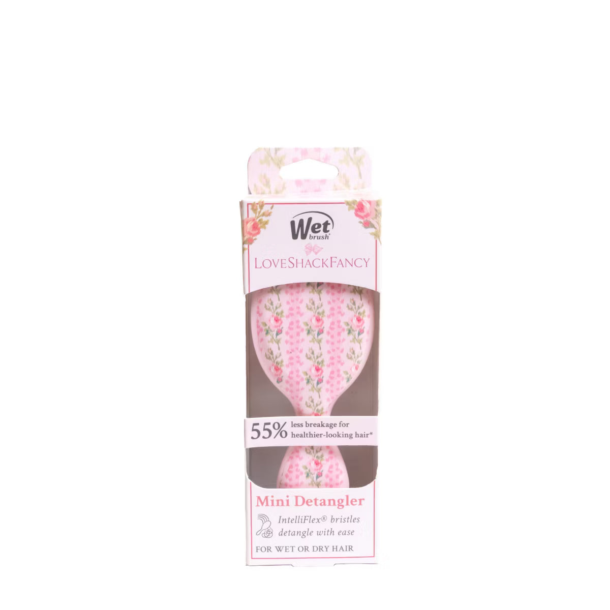 PREORDEN -LoveShackFancy x Target – WetBrush Blooming Heirloom Mini OG Detangler Brush Strawberry Macaroon- 2 A 4 SEMANAS EN LLEGAR