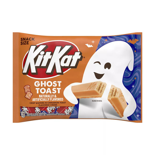 PREORDEN -Kit Kat Ghost Toast Halloween Candy Snack Size - 9.8oz | REVISA TIEMPOS DE ENTREGA