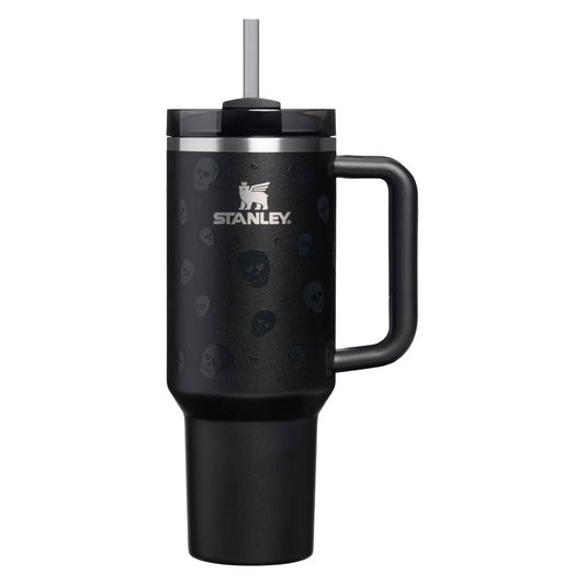 PREORDEN - Stanley 40 oz Stainless Steel H2.0 FlowState Quencher Tumbler Sweetheart Skulls - 2 A 4 SEMANAS EN LLEGAR