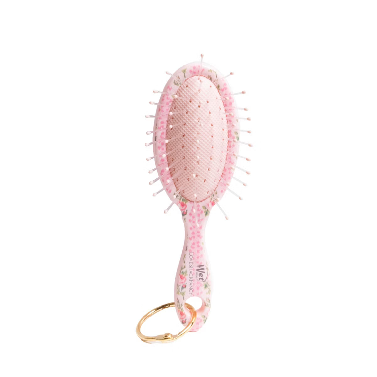 PREORDEN - LoveShackFancy x Target – WetBrush Blooming Heirloom Keychain Brush Strawberry Macaroon - 2 A 4 SEMANAS EN LLEGAR