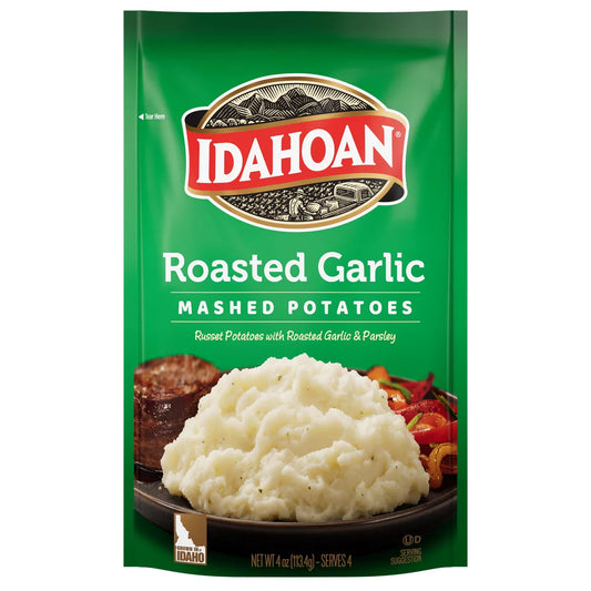 Idahoan Gluten Free Roasted Garlic Mashed Potatoes - 4oz