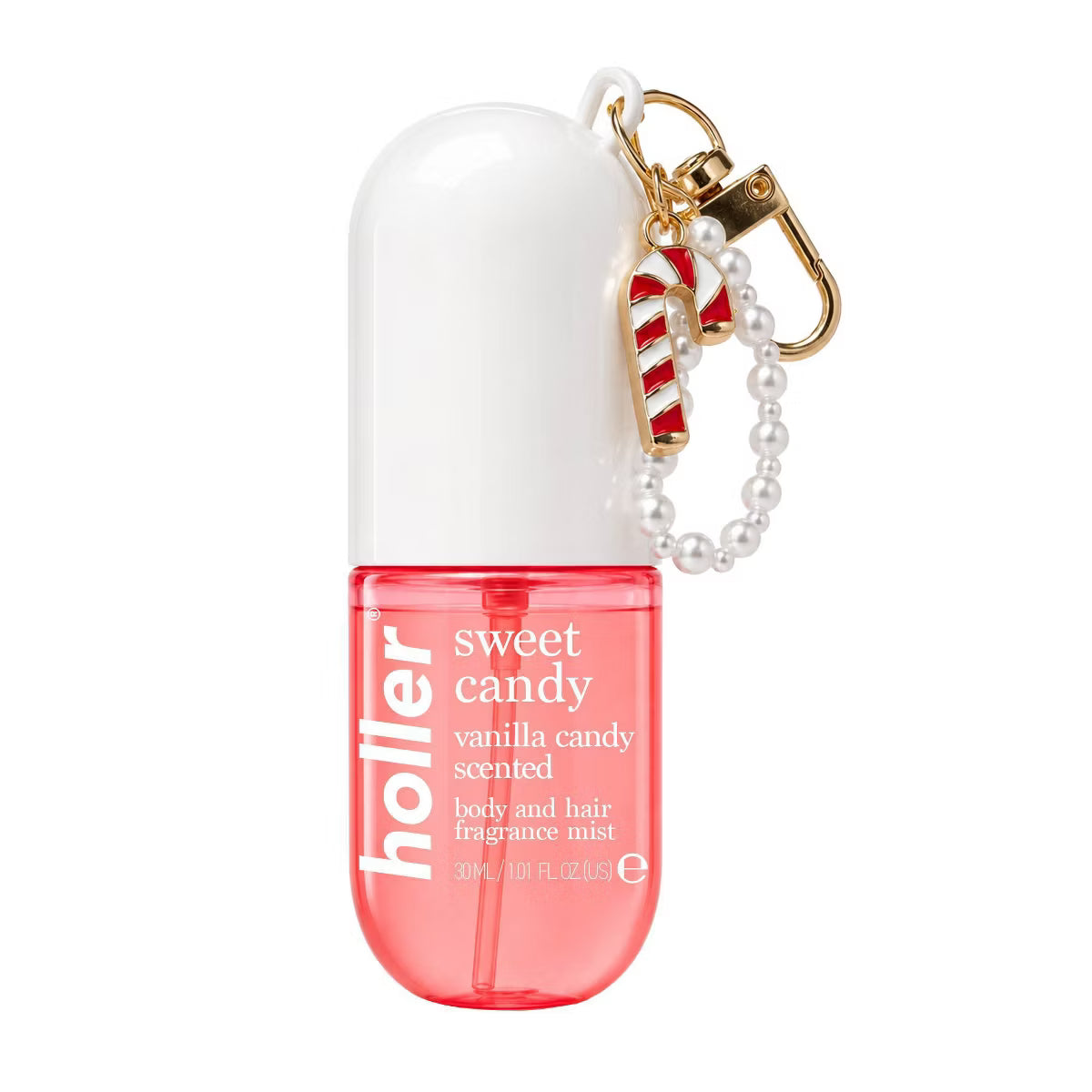 Holler and Glow Body and Hair Mist Fragrance Keychain - Sweet Candy - 30ml