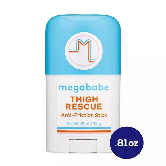 PREORDEN -Megababe Thigh Rescue Lotion Anti-Chafe Stick - Trial Size - Pomegranate/Citrus Scent - 0.81oz - 2 A 4 SEMANAS EN LLEGAR