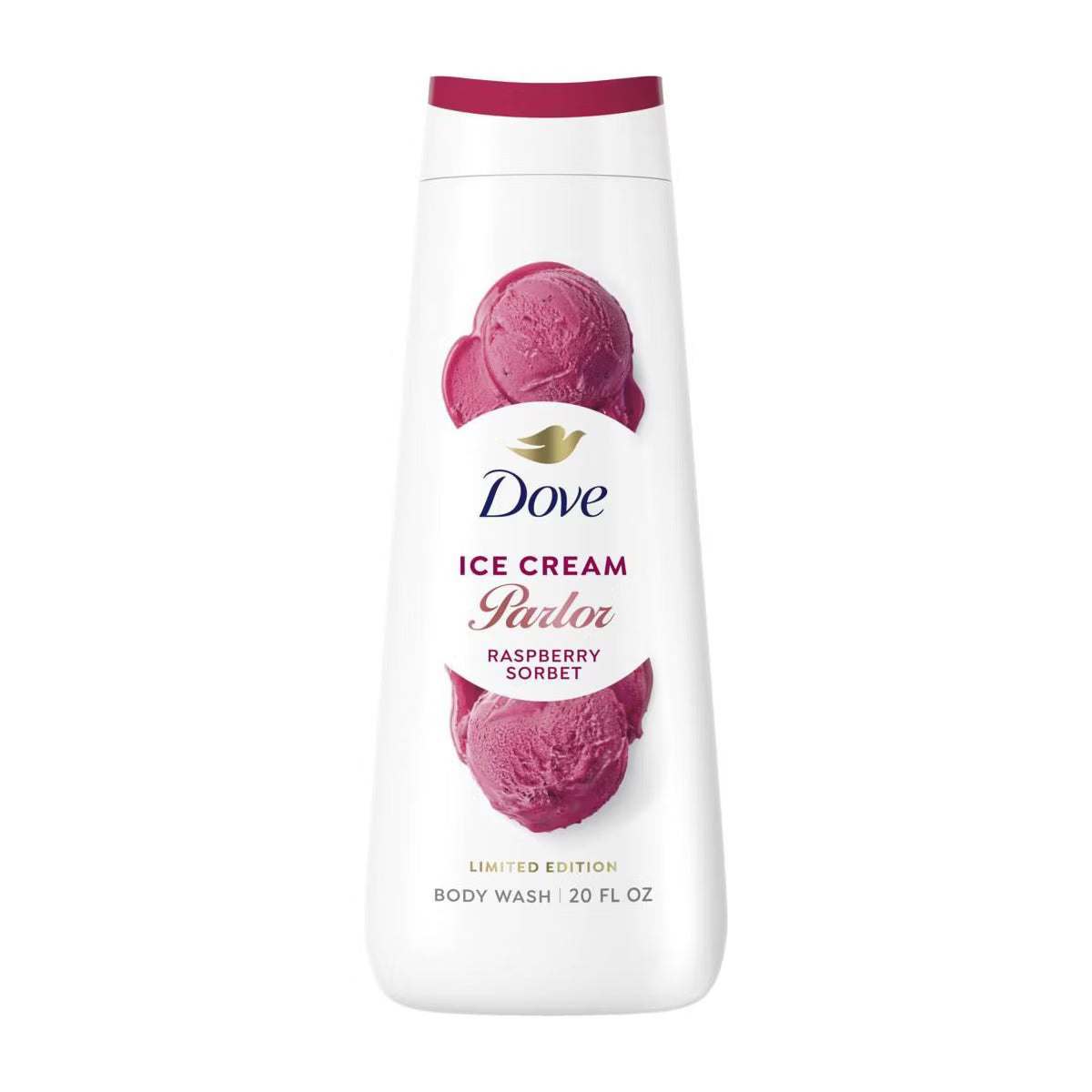 PREORDEN -Dove Beauty Ice Cream Parlor Body Wash - Raspberry Sorbet - 20oz- 2 A 4 SEMANAS EN LLEGAR