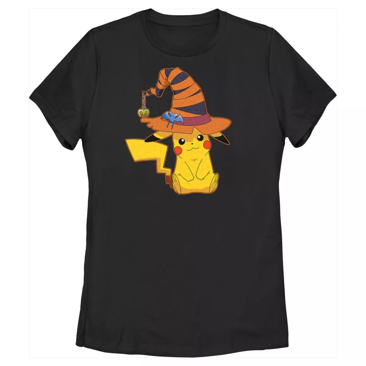 PREORDEN -Women's Pokemon Halloween Pikachu Witch Hat T-Shirt | REVISA TIEMPOS DE ENTREGA