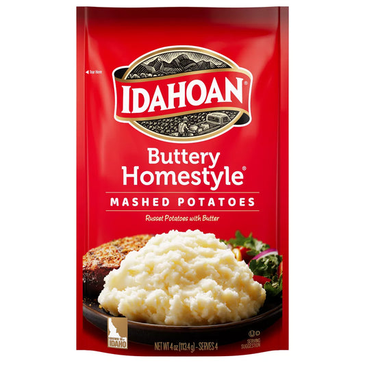 Idahoan Gluten Free Buttery Homestyle Mashed Potatoes - 4oz