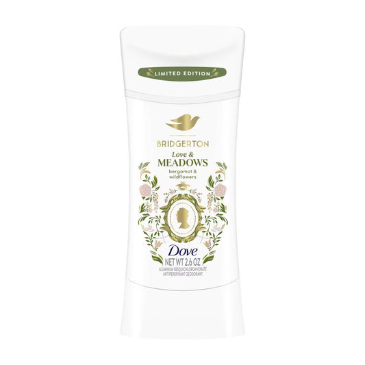 PREORDEN -Dove Beauty Limited Edition Bridgerton Antiperspirant & Deodorant Stick - Love & Meadows - Bergamot & Wildflowers Scent - 2.6oz- 2 A 4 SEMANAS EN LLEGAR