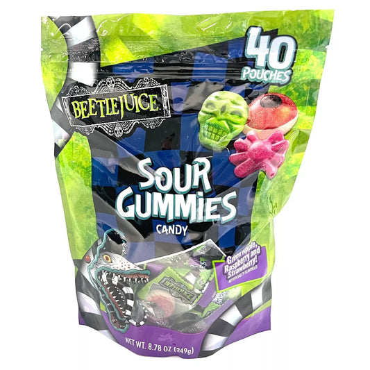 PREORDEN -Beetlejuice Halloween Bugs & Grubs Gummies - 9.88oz/40ct | REVISA TIEMPOS DE ENTREGA